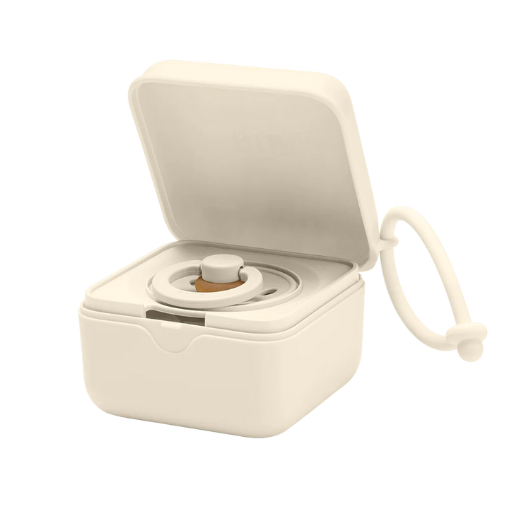 BIBS x Liberty Paci Pod Pacifier Box Eloise Ivory The Thrifty Mumma