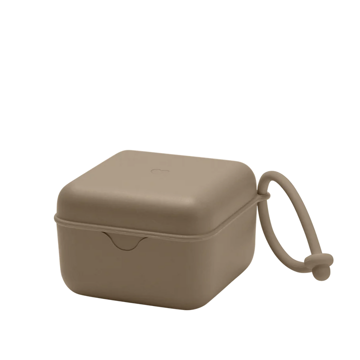 BIBS Paci Pod Pacifier Box - Dark Oak