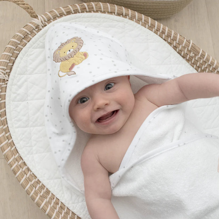 Baby Hooded Towel - Savanna Babies/Lion