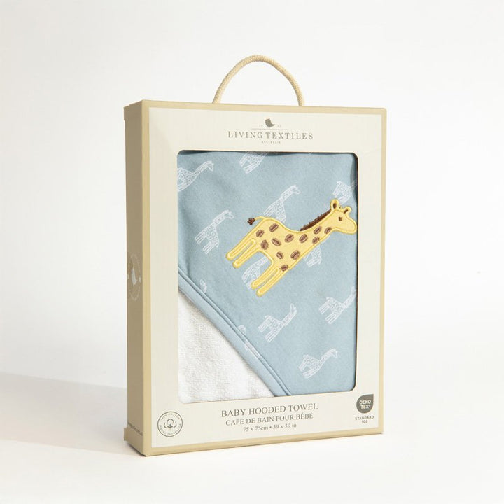 Cotton Hooded Towel - Wild Safari