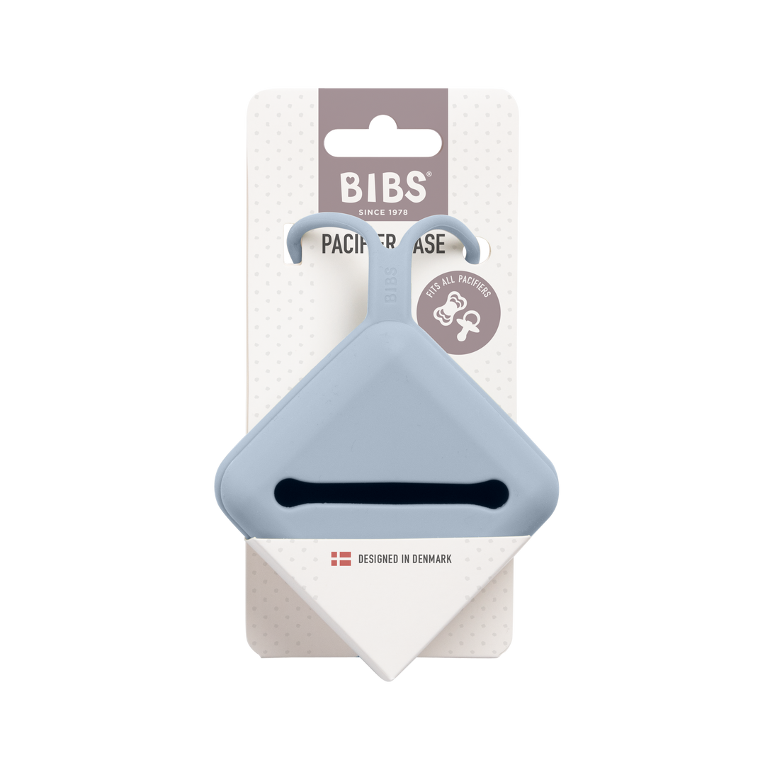 BIBS Pacifier Soft Case - Dusty Blue