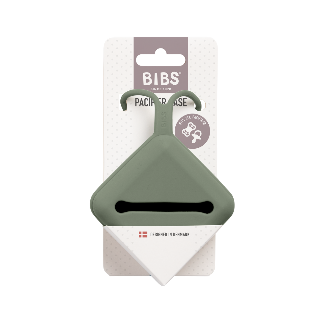 BIBS Pacifier Soft Case - Pine