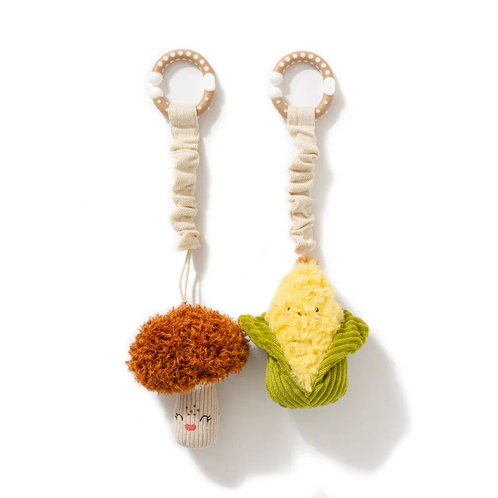 Mini Market Brunch Stroller Toys - Mushroom & Corn