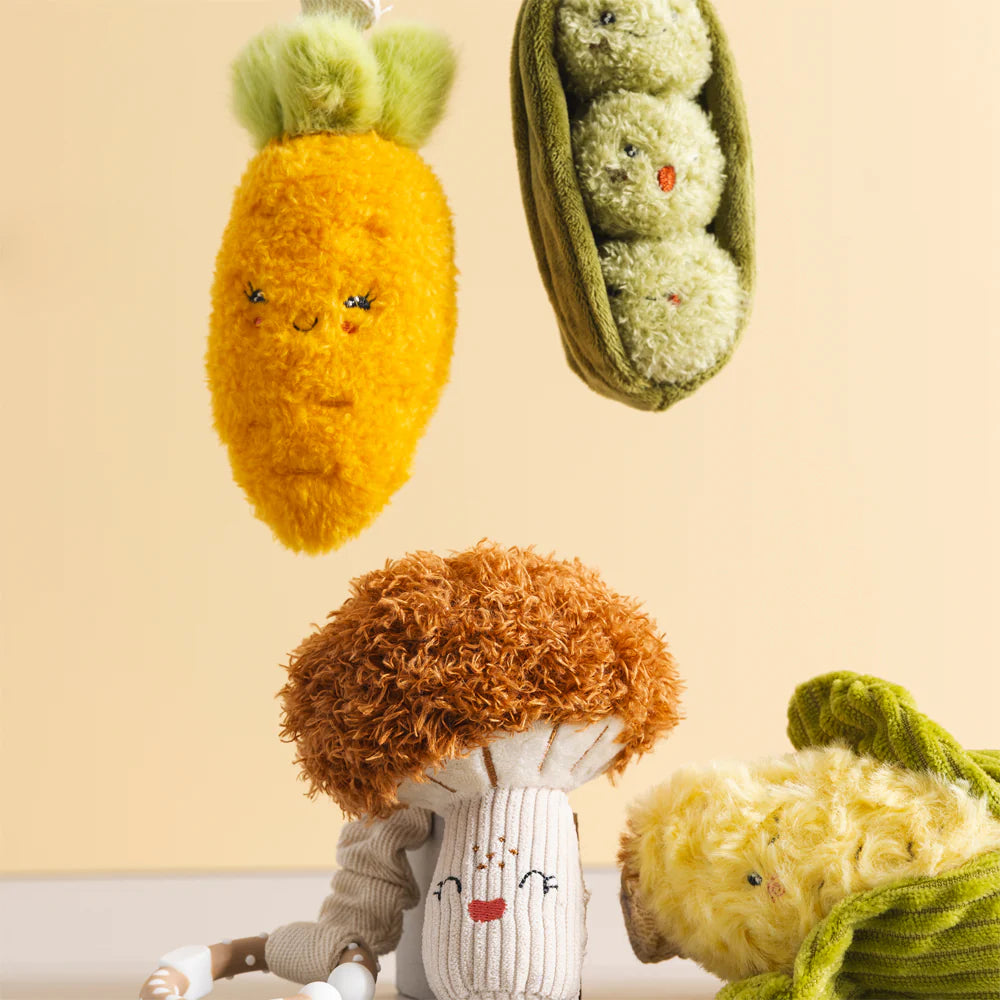 Mini Market Brunch Stroller Toys - Mushroom & Corn