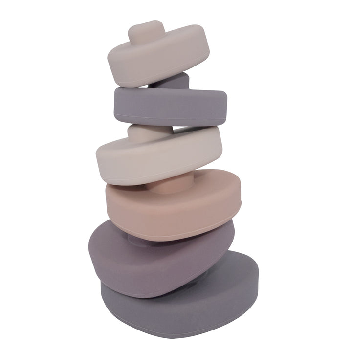 Silicone Stacking Tower - Hearts