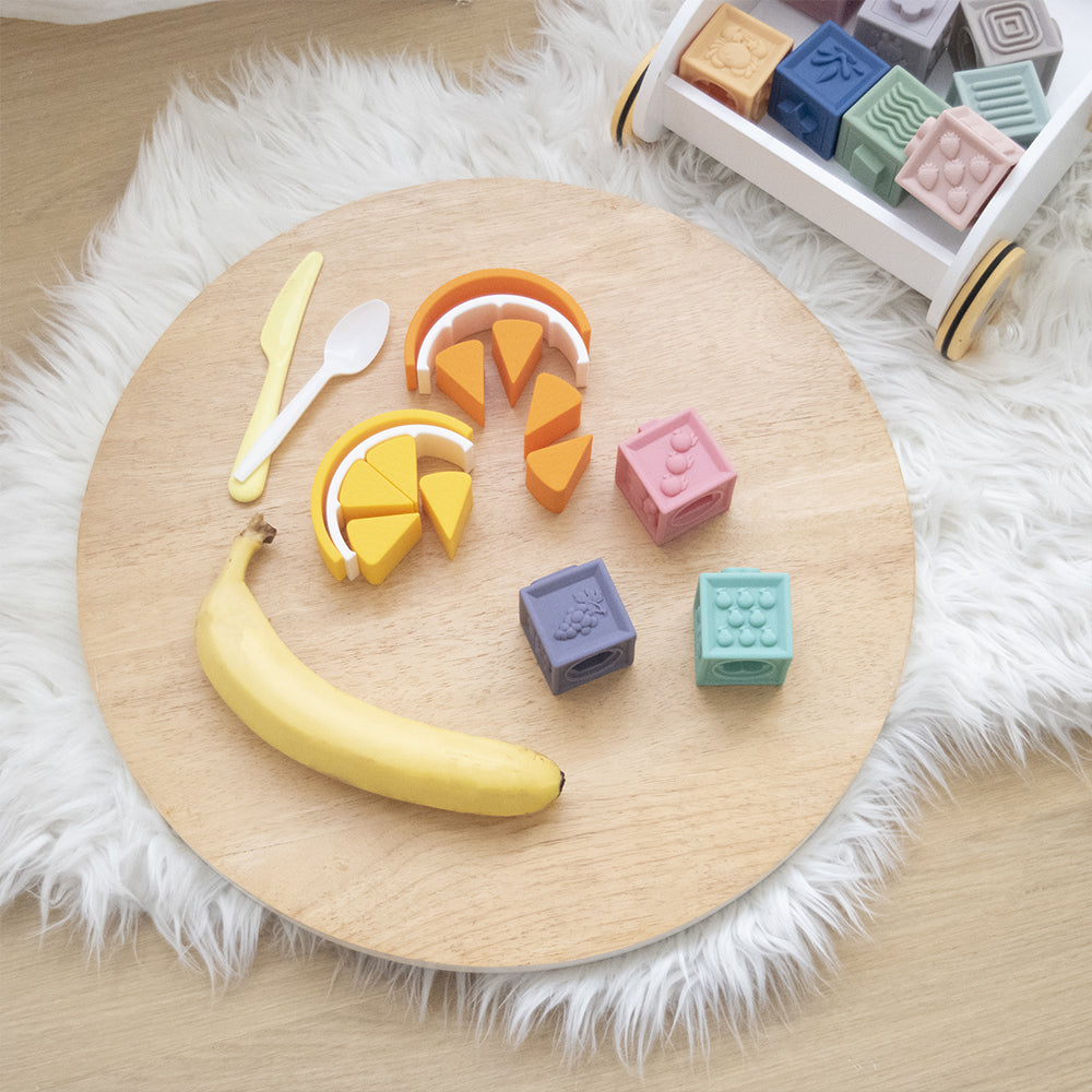 Silicone Fruit Play Puzzle