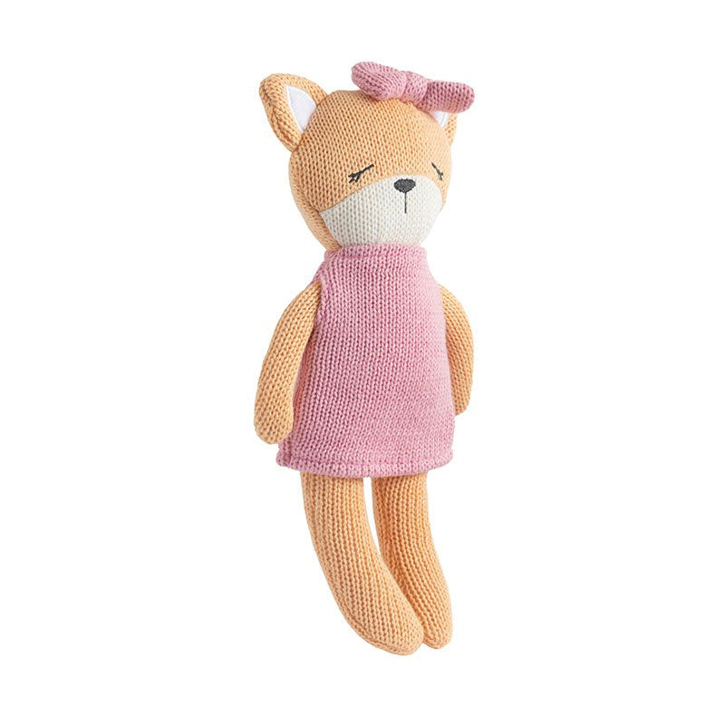 Frankie the Fox Knitted Plush Toy