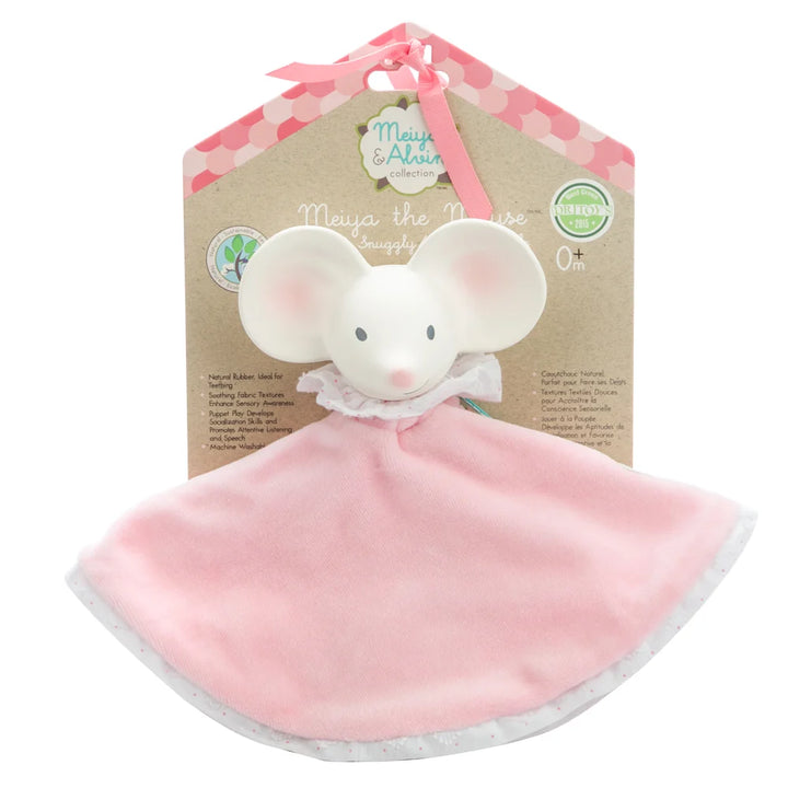 Meiya the Mouse Snuggly Teether & Comforter