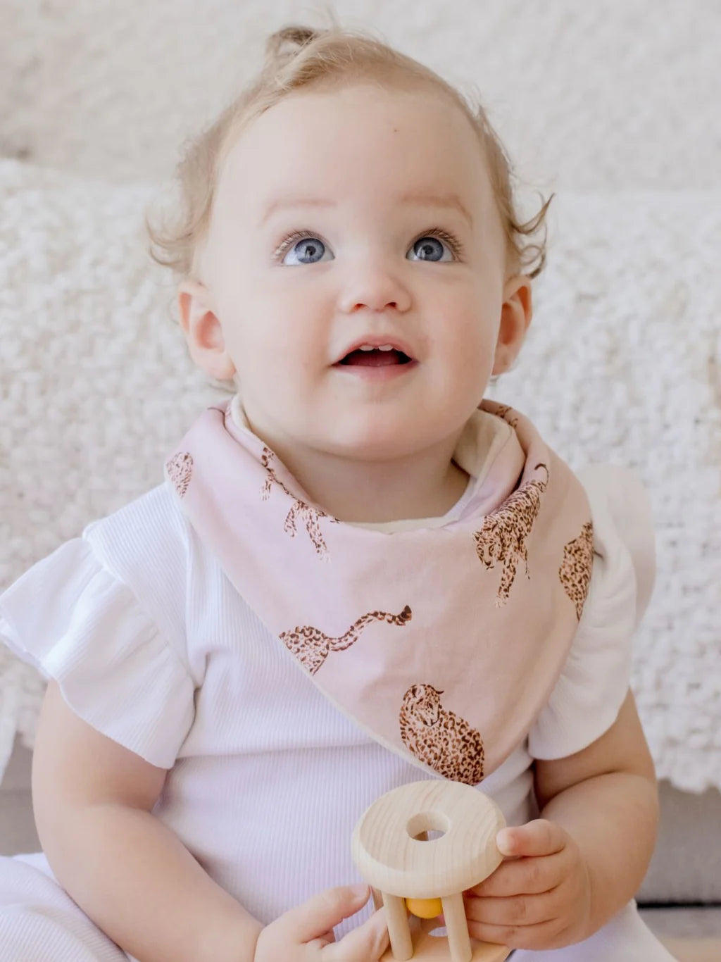 Bambella Bandana Bibs 2 Pack | Queen of the Jungle & Chestnut