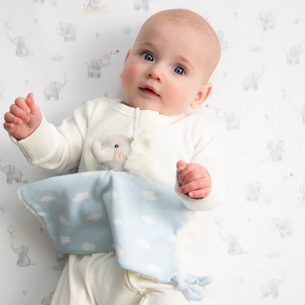 Comforter/Security Blanket - Elephant Playtime