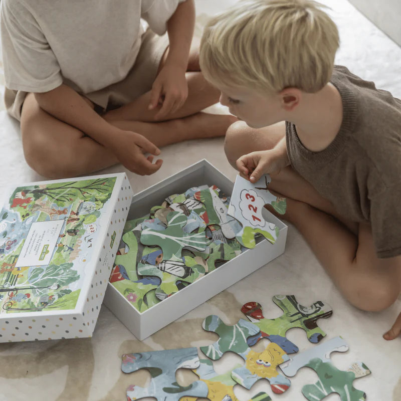 Mindful Moments with Sesame Street Floor Puzzle