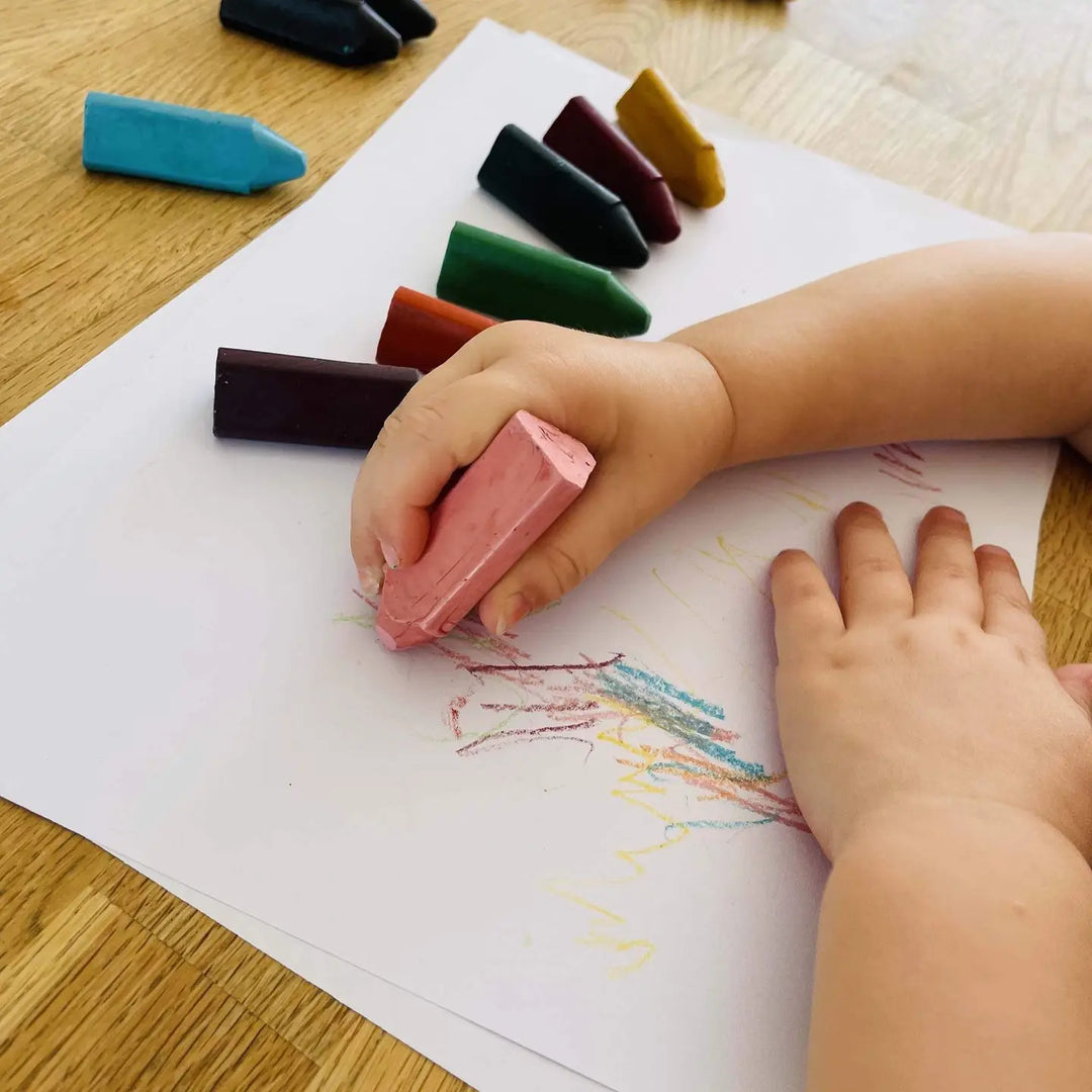 Honeysticks Triangle Beeswax Crayons 8 Pack