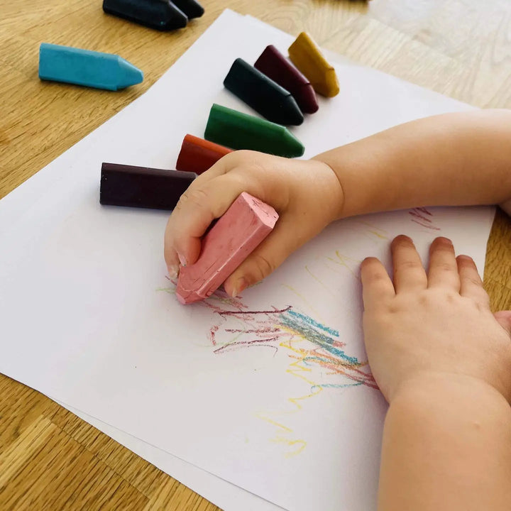 Honeysticks Triangle Beeswax Crayons 8 Pack