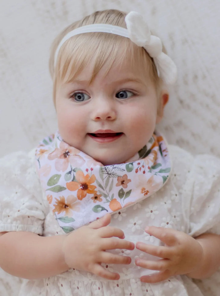 Bambella Bandana Bibs 2 Pack | Bloom & Nude