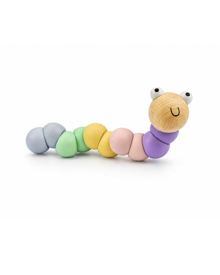 Wooden Wriggly Worms