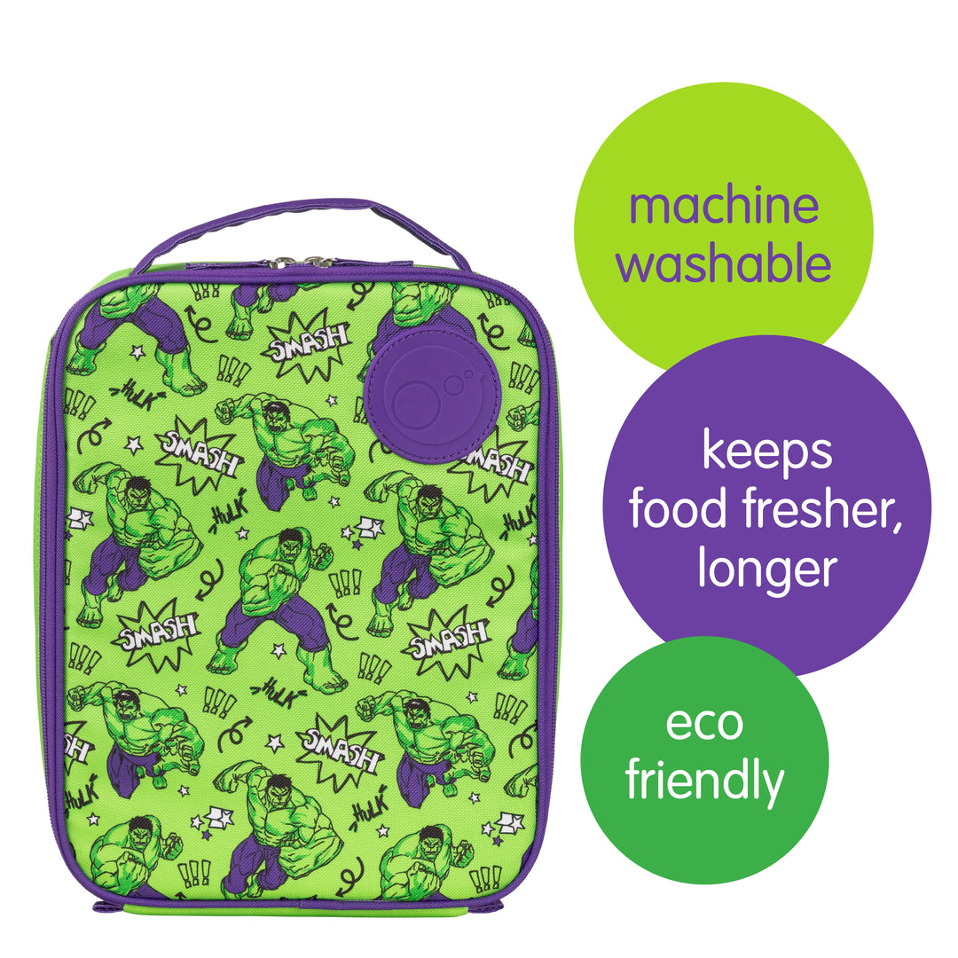 bbox x Marvel Hulk Flexi Insulated Lunch Bag