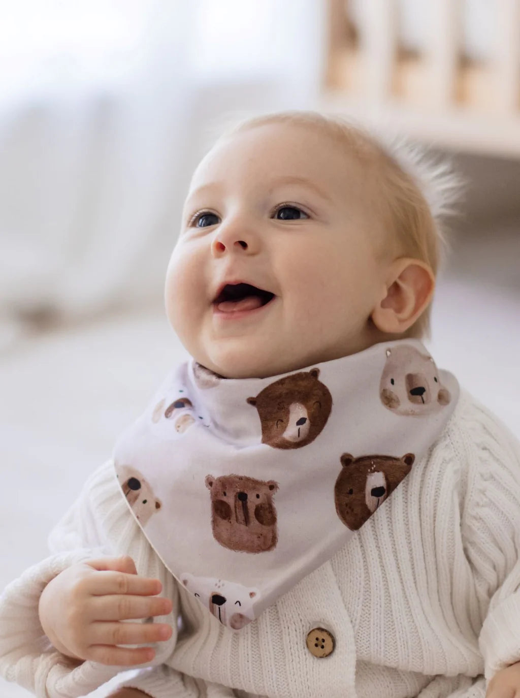 Bambella Bandana Bibs 2 Pack | Bear in There & Oat