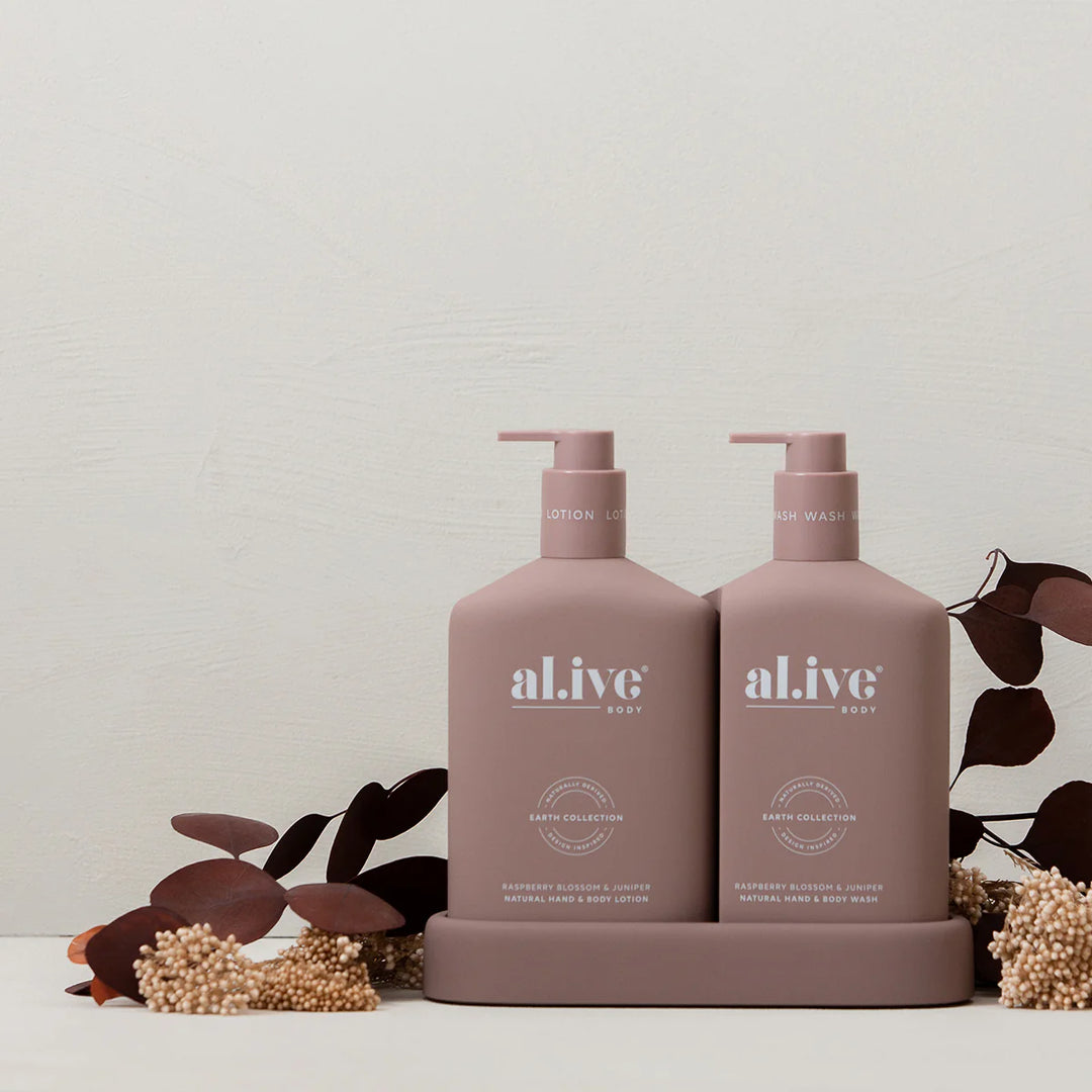 al.ive Body Raspberry Blossom & Juniper Wash & Lotion Duo