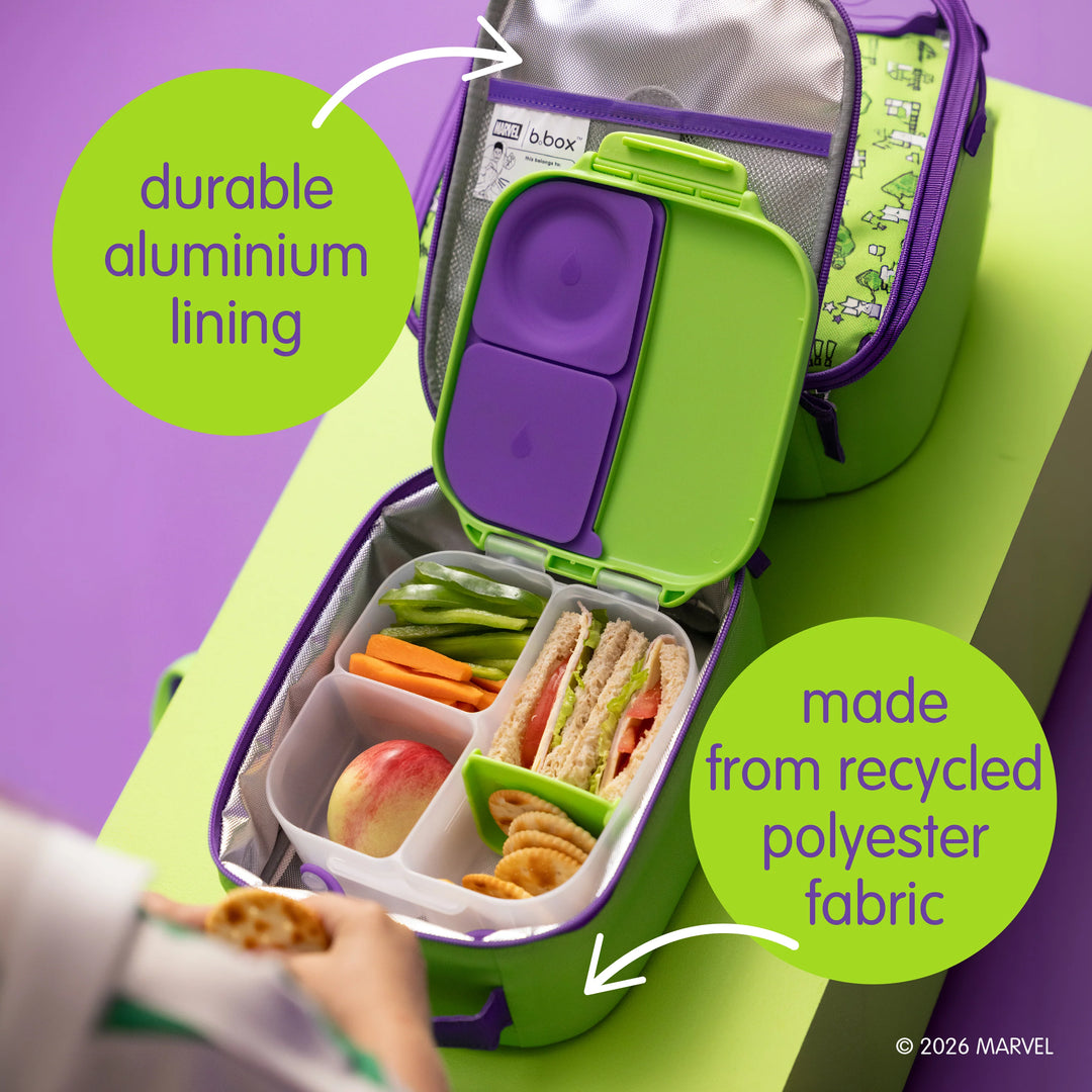 bbox x Marvel Hulk Mini Flexi Insulated Lunch Bag