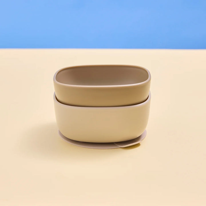 bbox Suction Bowl Duo - Latte