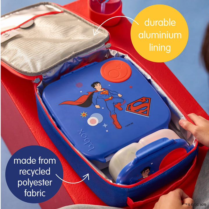bbox x Superman Flexi Insulated Lunch Bag