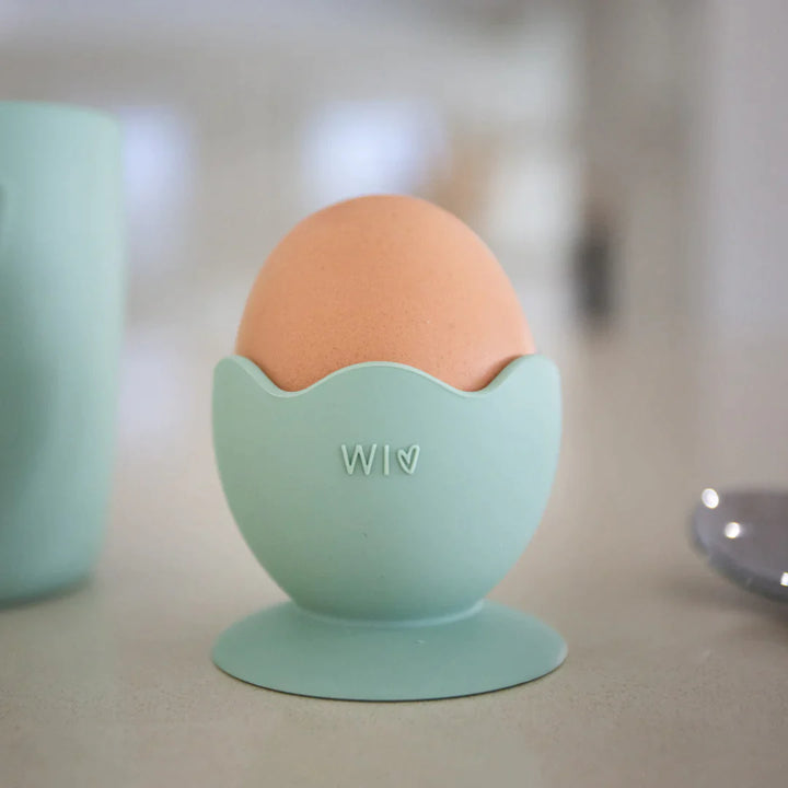 Wild Indiana Egg Hugs Silicone Egg Cups - Blue Pastel