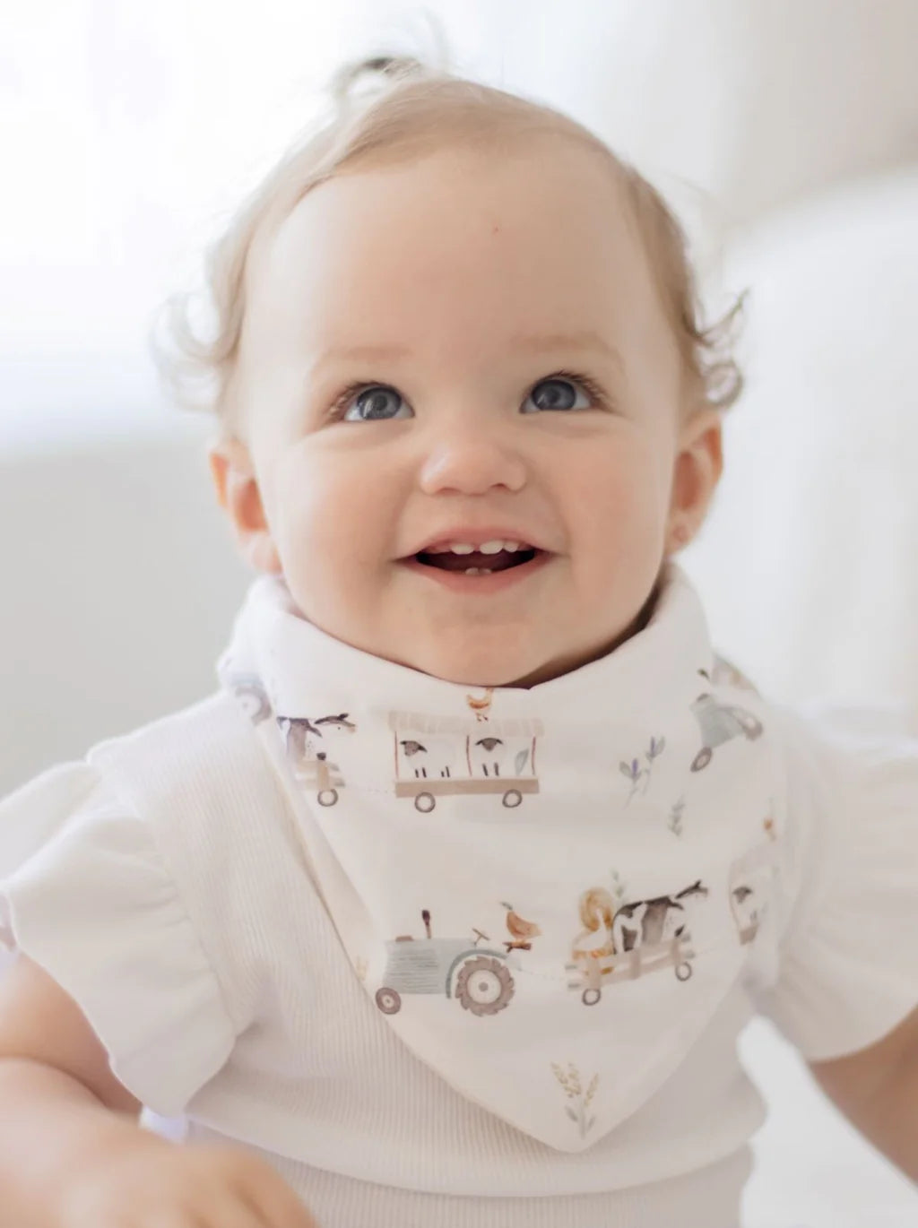 Bambella Bandana Bibs 2 Pack | Oakwood Farm & Latte