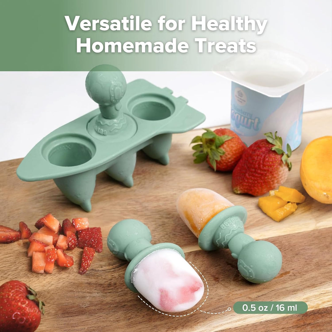 Haakaa Silicone Astronaut Ice Pop Mould Set - Lavender