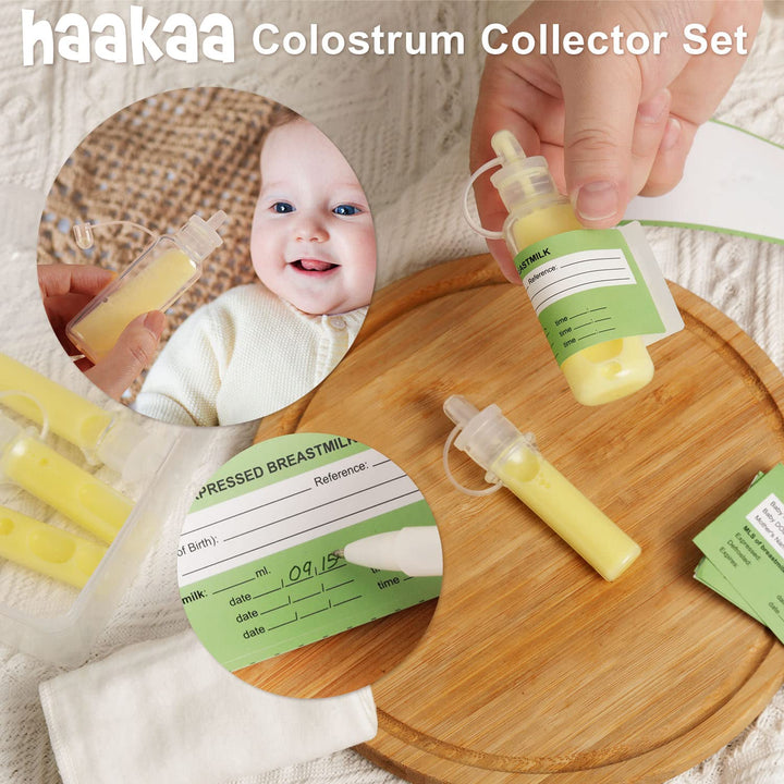 Haakaa Colostrum Collector Set Multi Size Pack (Pre-Sterilised)