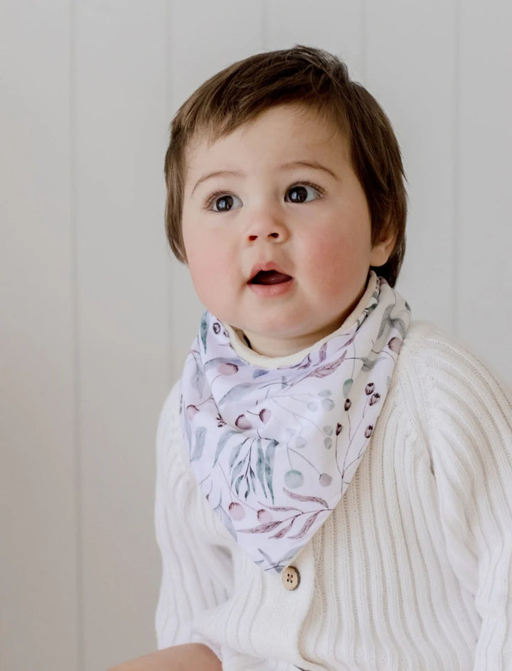 Bambella Bandana Bibs 2 Pack | Botanical & Lagoon