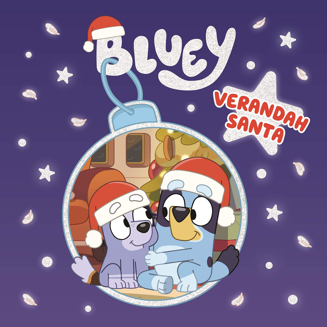 Bluey: Christmas Eve With Verandah Santa Hardcover Book