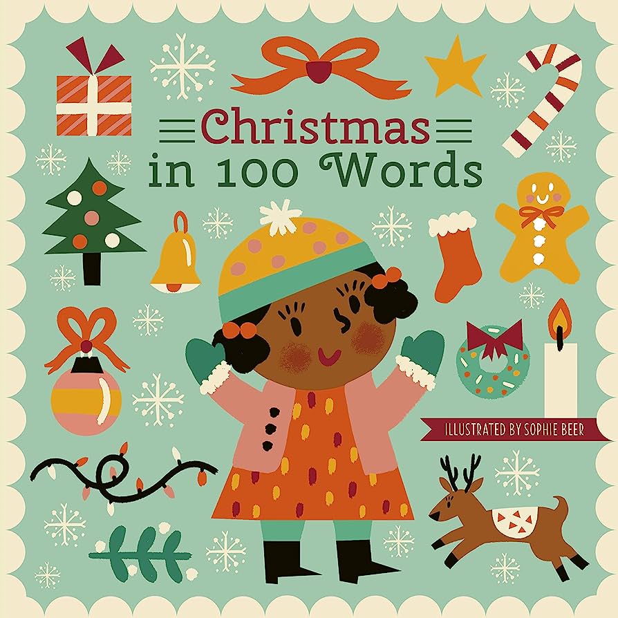 Christmas In 100 Words Board Book
