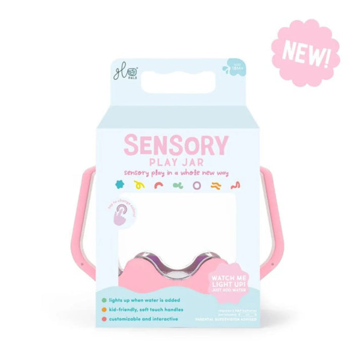 Glo Pal Sensory Play Jar - Pink