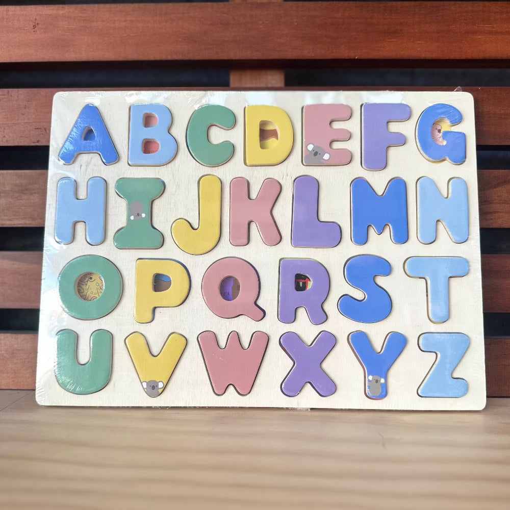 A-Z of Australian Animals Uppercase Wooden Puzzle