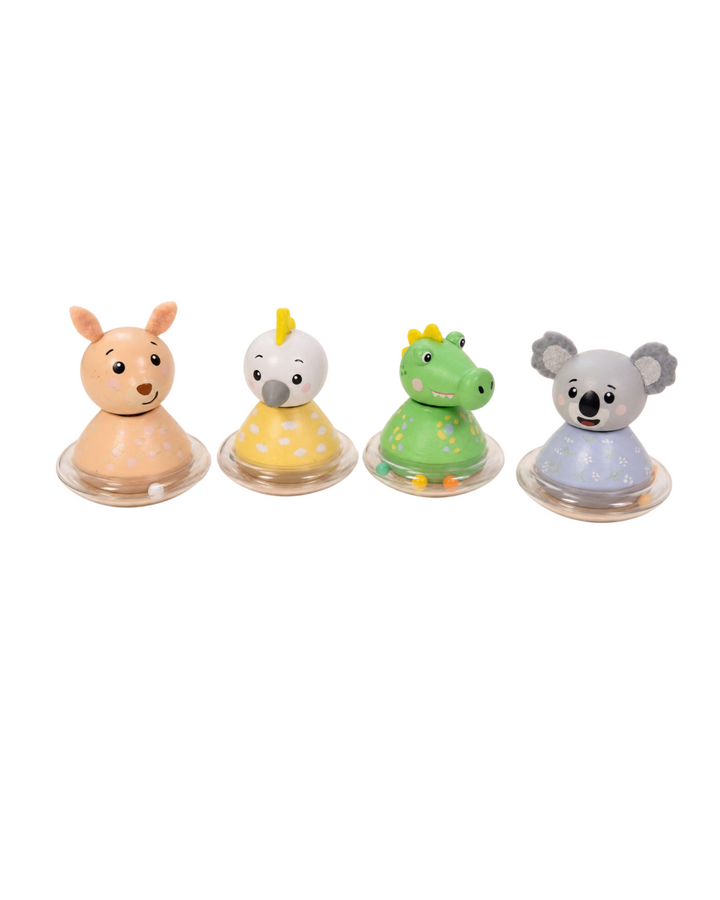 Wooden Roly-Poly Aussie Animals - Assorted
