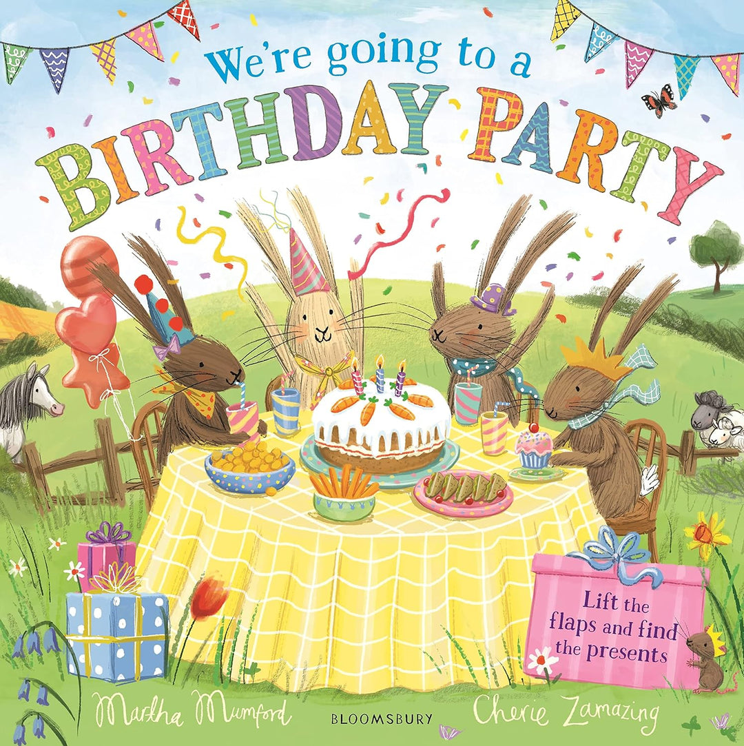We're Going to a Birthday Party: A Lift-the-Flap Adventure Book