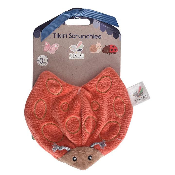 Tikiri Crinkle Scrunch Sensory Toy - Ladybug