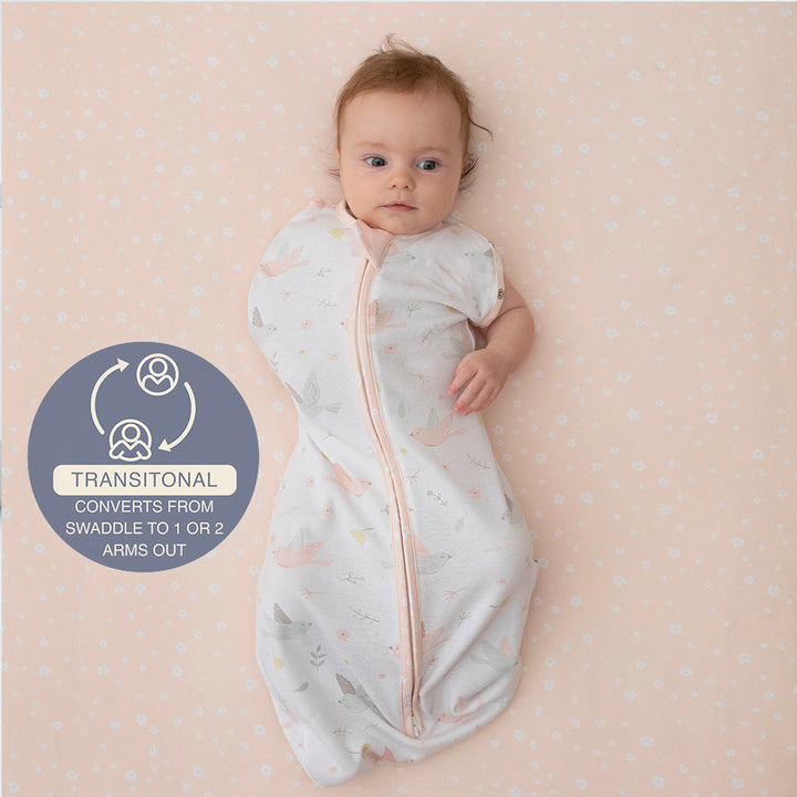 Smart Sleep Zip Up Swaddle 4-12mths 0.2TOG - Butterfly