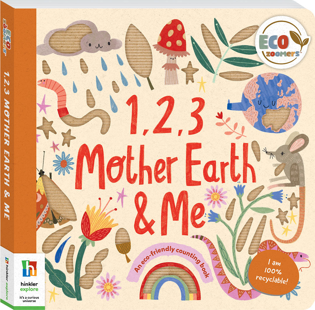 1, 2, 3 Mother Earth and Me Board Book