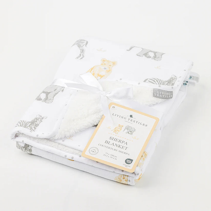 Jersey Sherpa Blanket - Savanna Babies