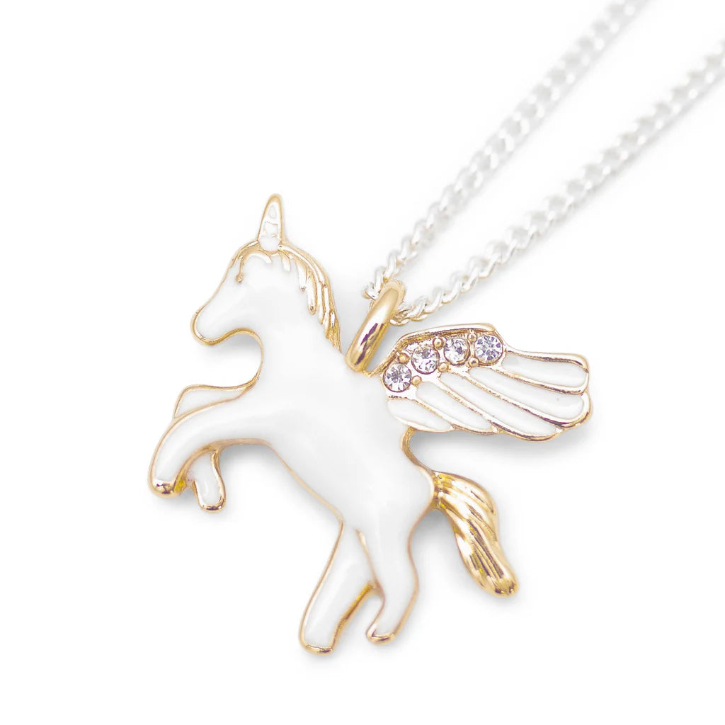 Lauren Hinkley Gold Unicorn Necklace