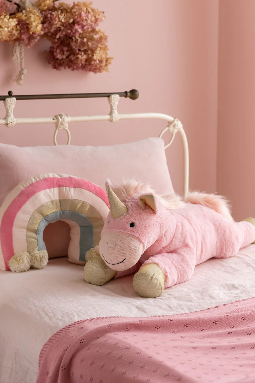 Nana Huchy Giant Glimmer Glitter Pink Unicorn