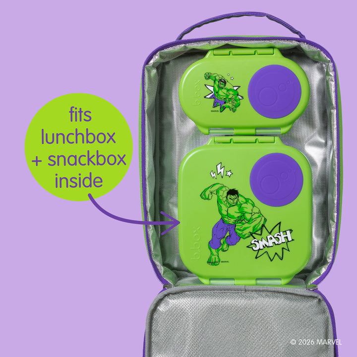 bbox x Marvel Hulk Flexi Insulated Lunch Bag