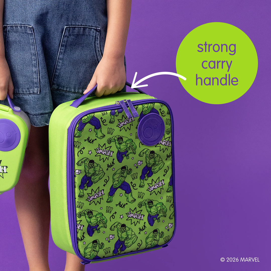 bbox x Marvel Hulk Flexi Insulated Lunch Bag