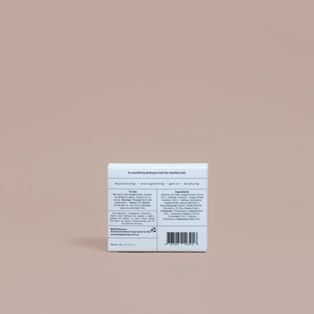 BEING Nourishing Shampoo Bar 120g