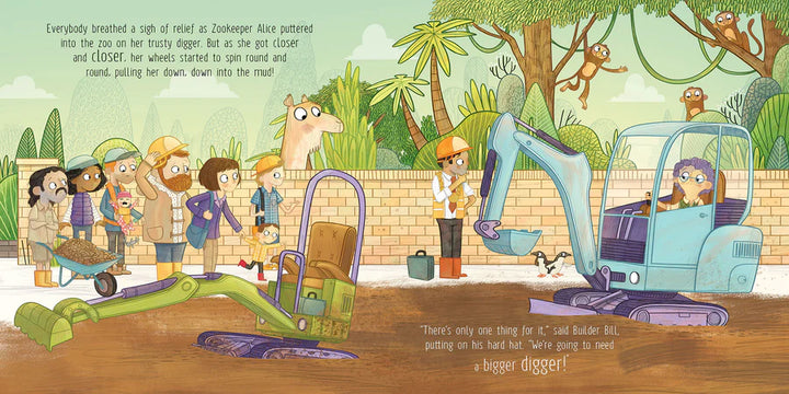A Bigger Digger Hardcover Book