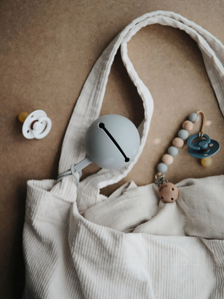 Mushie Dummy Keep Safe Silicone Case - Stone