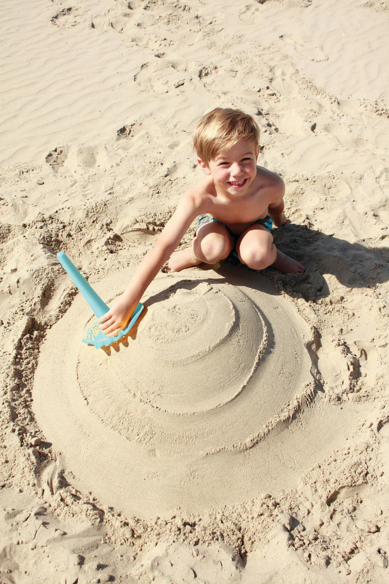 Quut Triplet Sensory Sand Toy - Lagoon Green