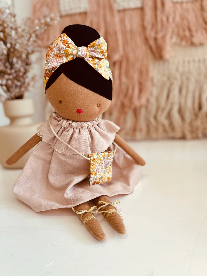 Alimrose Pale Pink Piper Doll 43cm