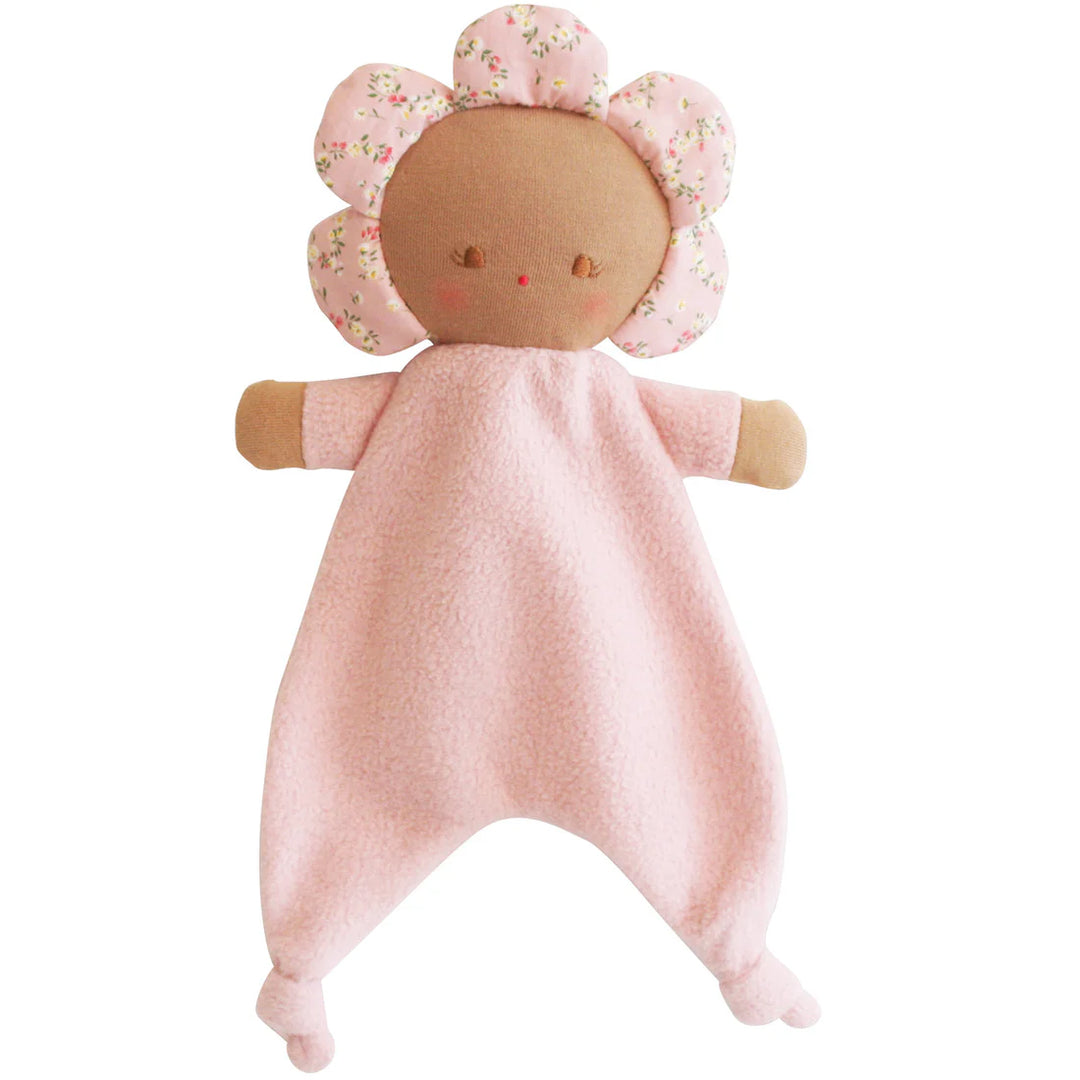 Alimrose Posy Heart Flower Baby Comforter